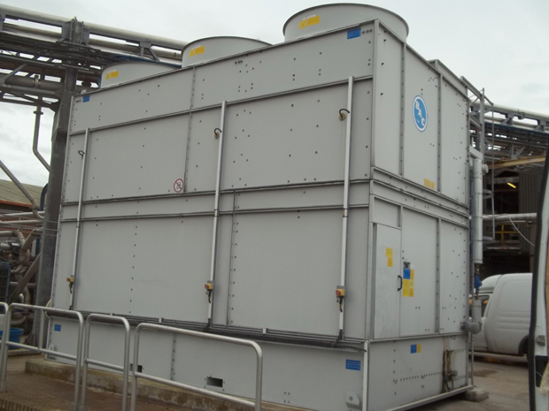 Cooling tower machinery