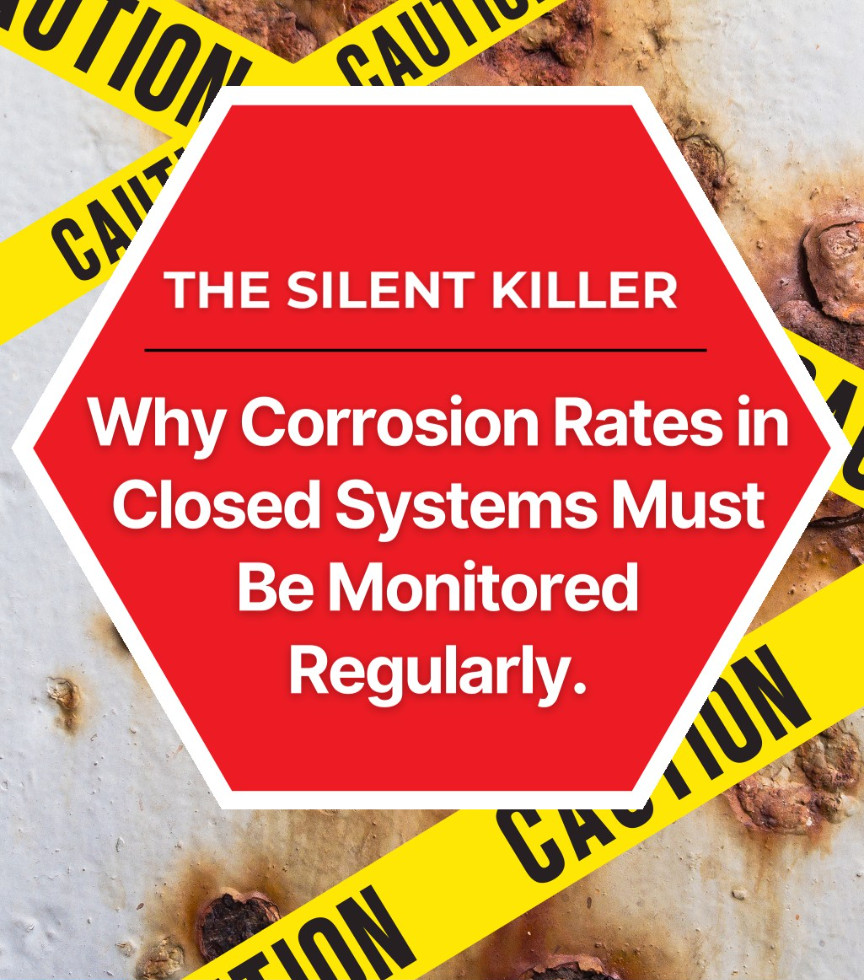 Why Corrosion Rates in Closed Systems Must Be Monitored Daily Regularly